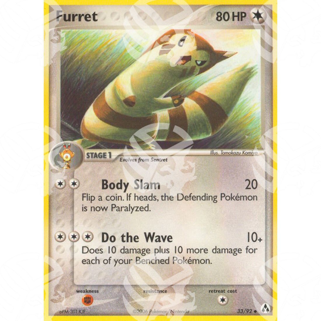 EX La Leggenda di Mew - Furret - 33/92 - Warcard - EX La Leggenda di Mew - Furret - 33/92 i prezzi più bassi sul mercato, solo da www.warcardshop.com! Carte singole, box, buste e mazzi.