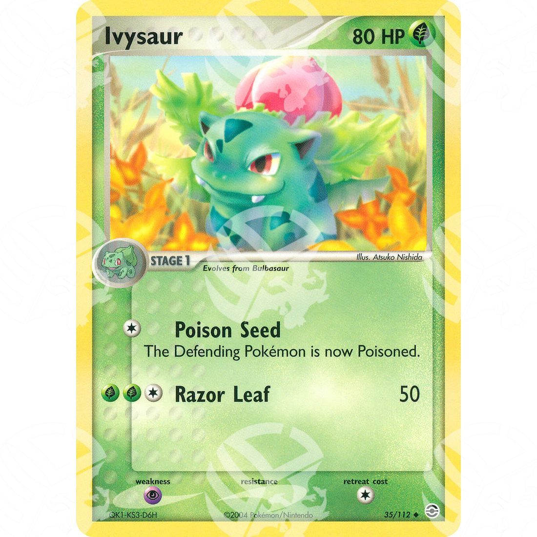 EX RossoFuoco e VerdeFoglia - Ivysaur - 35/112 - Warcard - EX RossoFuoco e VerdeFoglia - Ivysaur - 35/112 i prezzi più bassi sul mercato, solo da www.warcardshop.com! Carte singole, box, buste e mazzi.