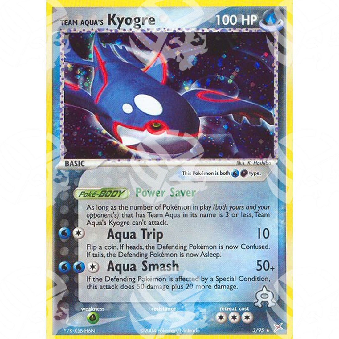 EX Team Magma vs Team Idro - Team Aqua's Kyogre - Holo Rare 3/95 - Warcard - EX Team Magma vs Team Idro - Team Aqua's Kyogre - Holo Rare 3/95 i prezzi più bassi sul mercato, solo da www.warcardshop.com! Carte singole, box, buste e mazzi.