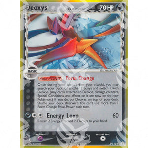 EX Fantasmi di Holon - Deoxys δ (Attack) - Holo Rare 3/110 - Warcard - EX Fantasmi di Holon - Deoxys δ (Attack) - Holo Rare 3/110 i prezzi più bassi sul mercato, solo da www.warcardshop.com! Carte singole, box, buste e mazzi.