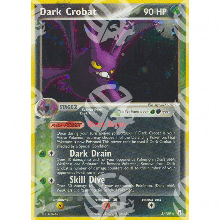 EX Team Rocket Returns - Dark Crobat - Holo Rare 3/109 - Warcard - EX Team Rocket Returns - Dark Crobat - Holo Rare 3/109 i prezzi più bassi sul mercato, solo da www.warcardshop.com! Carte singole, box, buste e mazzi.