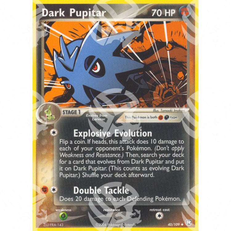 EX Team Rocket Returns - Dark Pupitar - 40/109 - Warcard - EX Team Rocket Returns - Dark Pupitar - 40/109 i prezzi più bassi sul mercato, solo da www.warcardshop.com! Carte singole, box, buste e mazzi.