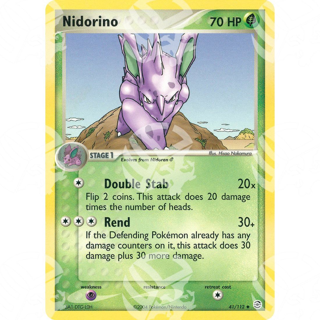 EX RossoFuoco e VerdeFoglia - Nidorino - 41/112 - Warcard - EX RossoFuoco e VerdeFoglia - Nidorino - 41/112 i prezzi più bassi sul mercato, solo da www.warcardshop.com! Carte singole, box, buste e mazzi.