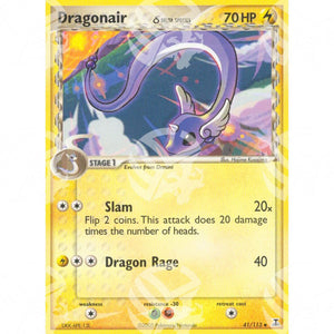 EX Specie Delta - Dragonair δ - 41/113 - Warcard - EX Specie Delta - Dragonair δ - 41/113 i prezzi più bassi sul mercato, solo da www.warcardshop.com! Carte singole, box, buste e mazzi.