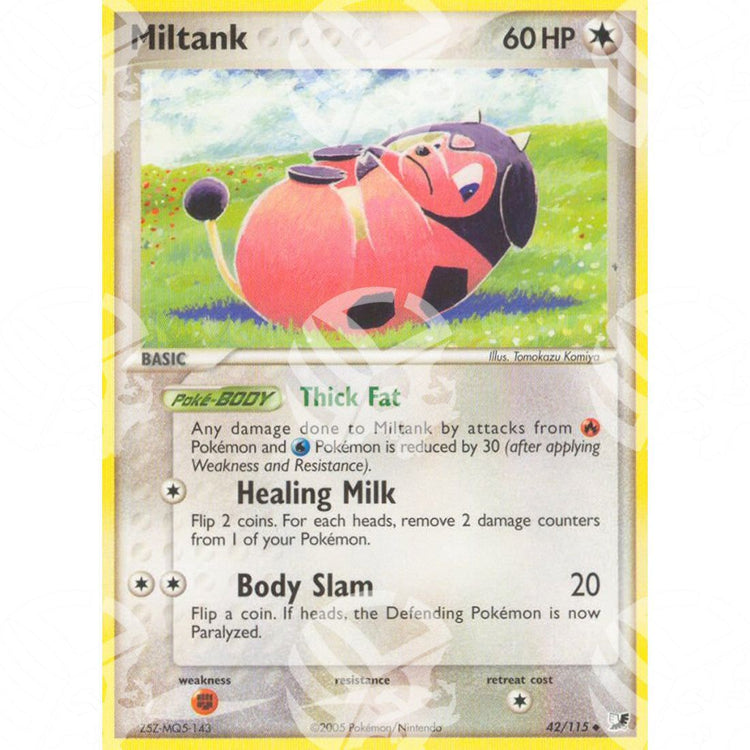 EX Forze Segrete - Miltank - 42/115 - Warcard - EX Forze Segrete - Miltank - 42/115 i prezzi più bassi sul mercato, solo da www.warcardshop.com! Carte singole, box, buste e mazzi.