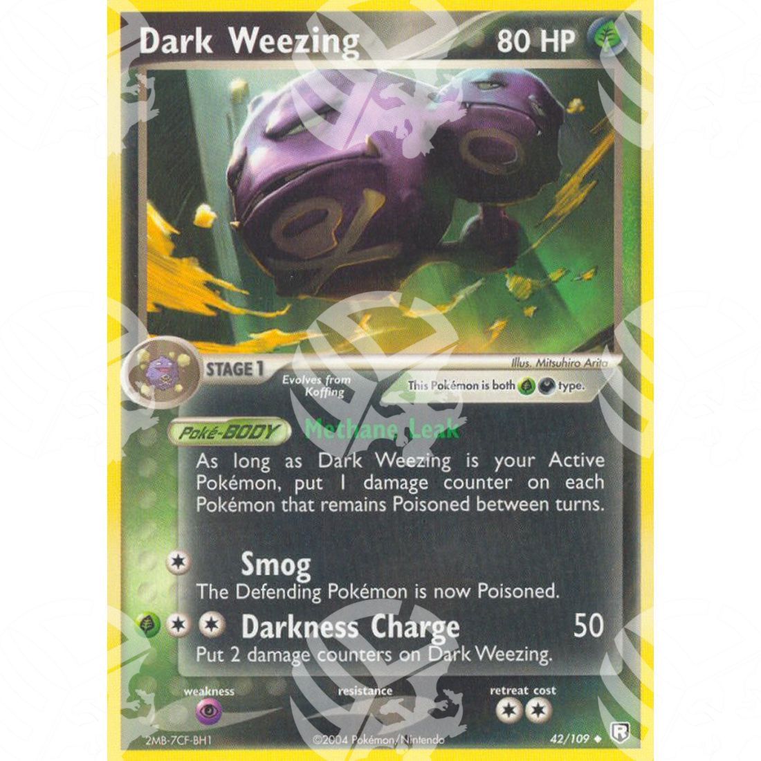 EX Team Rocket Returns - Dark Weezing - 42/109 - Warcard - EX Team Rocket Returns - Dark Weezing - 42/109 i prezzi più bassi sul mercato, solo da www.warcardshop.com! Carte singole, box, buste e mazzi.