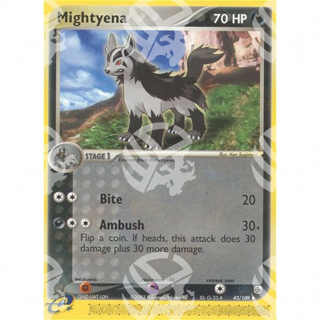 EX Rubino e Zaffiro - Mightyena - 42/109 - Warcard - EX Rubino e Zaffiro - Mightyena - 42/109 i prezzi più bassi sul mercato, solo da www.warcardshop.com! Carte singole, box, buste e mazzi.