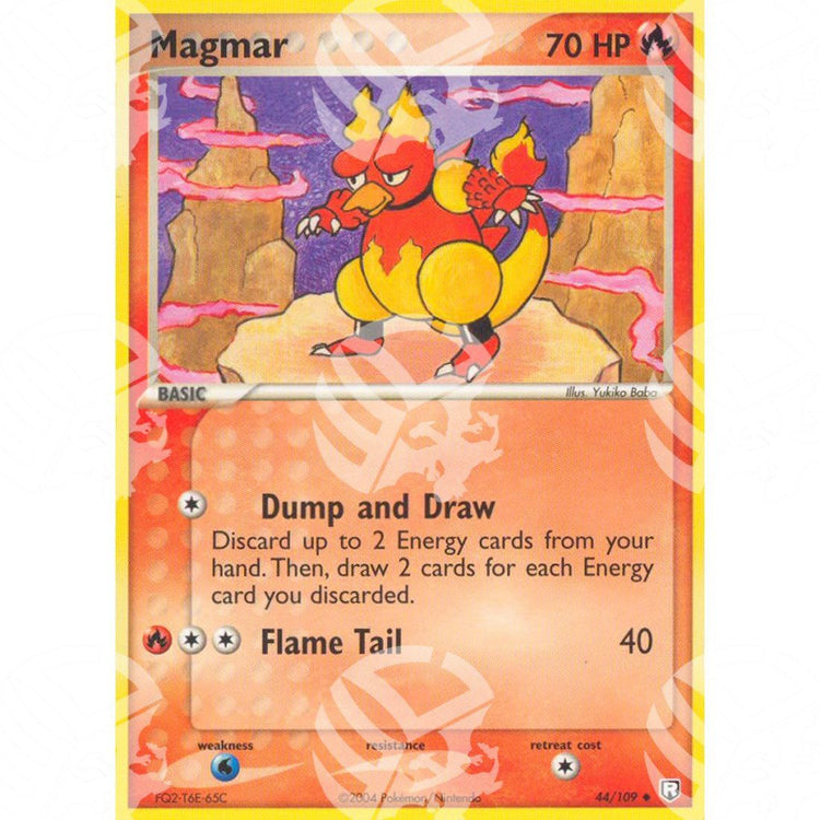 EX Team Rocket Returns - Magmar - 44/109 - Warcard - EX Team Rocket Returns - Magmar - 44/109 i prezzi più bassi sul mercato, solo da www.warcardshop.com! Carte singole, box, buste e mazzi.