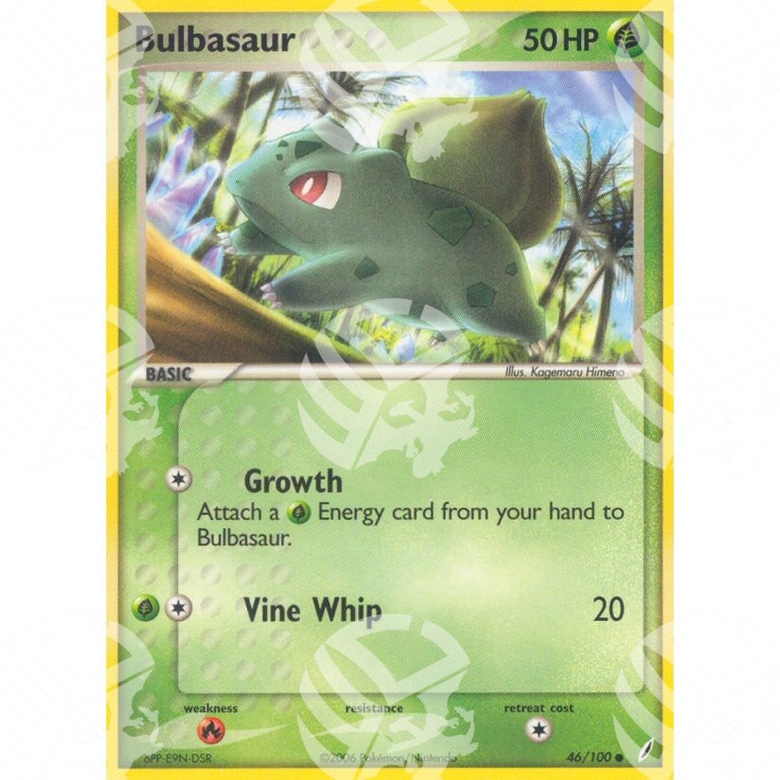 EX Guardiani dei Cristalli - Bulbasaur - 46/100 - Warcard - EX Guardiani dei Cristalli - Bulbasaur - 46/100 i prezzi più bassi sul mercato, solo da www.warcardshop.com! Carte singole, box, buste e mazzi.