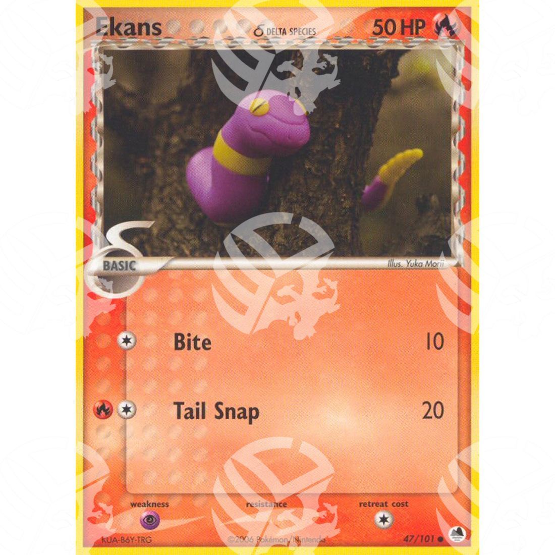 EX L'Isola dei Draghi - Ekans δ - 47/101 - Warcard - EX L'Isola dei Draghi - Ekans δ - 47/101 i prezzi più bassi sul mercato, solo da www.warcardshop.com! Carte singole, box, buste e mazzi.