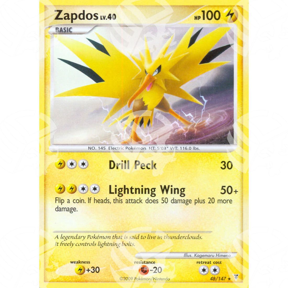 Supreme Victors - Zapdos - 48/147 - Warcard - Supreme Victors - Zapdos - 48/147 i prezzi più bassi sul mercato, solo da www.warcardshop.com! Carte singole, box, buste e mazzi.