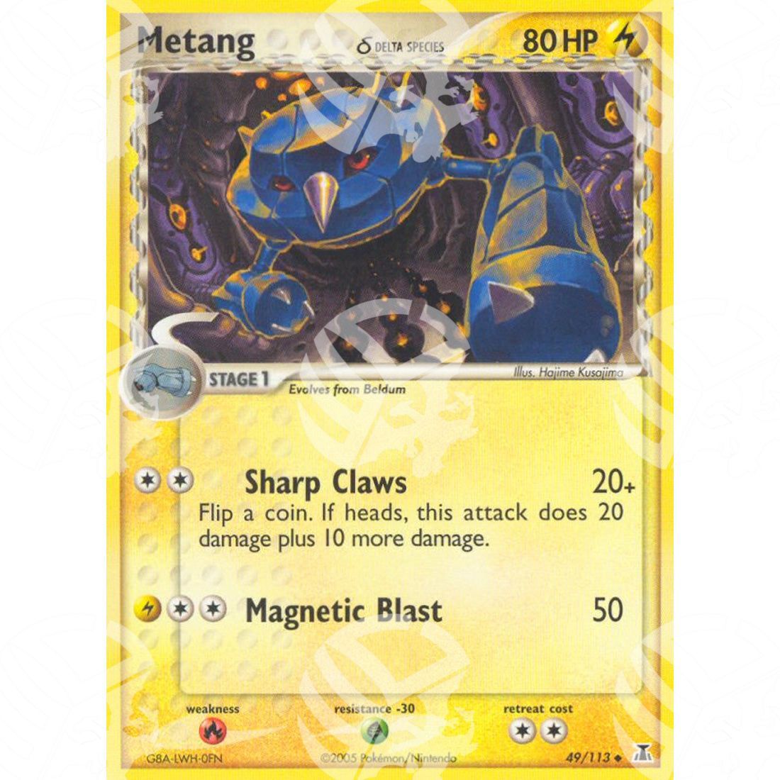 EX Specie Delta - Metang δ - 49/113 - Warcard - EX Specie Delta - Metang δ - 49/113 i prezzi più bassi sul mercato, solo da www.warcardshop.com! Carte singole, box, buste e mazzi.