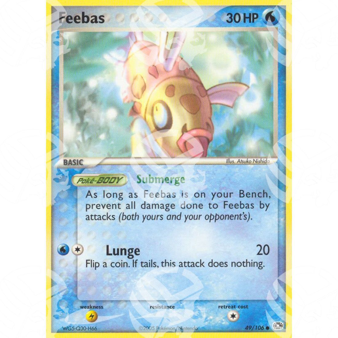 EX Smeraldo - Feebas - 49/106 - Warcard - EX Smeraldo - Feebas - 49/106 i prezzi più bassi sul mercato, solo da www.warcardshop.com! Carte singole, box, buste e mazzi.