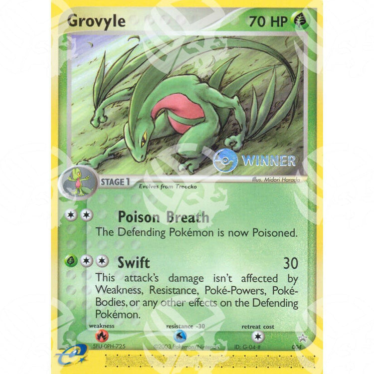 Nintendo Black Star Promos - Grovyle - Non Holo Promo 4 - Warcard - Nintendo Black Star Promos - Grovyle - Non Holo Promo 4 i prezzi più bassi sul mercato, solo da www.warcardshop.com! Carte singole, box, buste e mazzi.