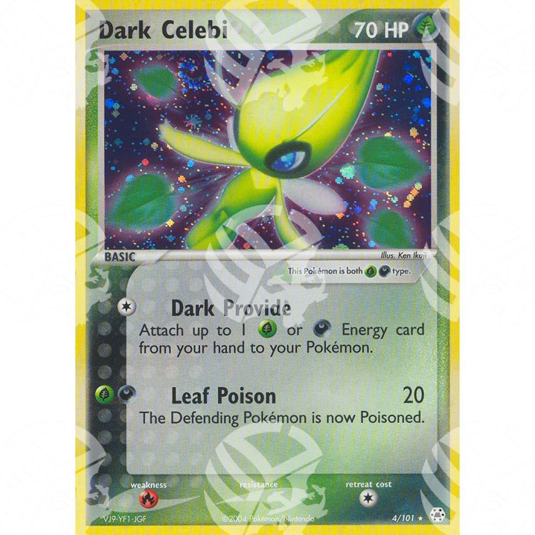 EX Leggende Nascoste - Dark Celebi - Holo Rare 4/101 - Warcard - EX Leggende Nascoste - Dark Celebi - Holo Rare 4/101 i prezzi più bassi sul mercato, solo da www.warcardshop.com! Carte singole, box, buste e mazzi.