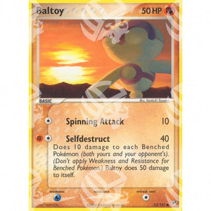 EX Deoxys - Baltoy - 53/107 - Warcard - EX Deoxys - Baltoy - 53/107 i prezzi più bassi sul mercato, solo da www.warcardshop.com! Carte singole, box, buste e mazzi.