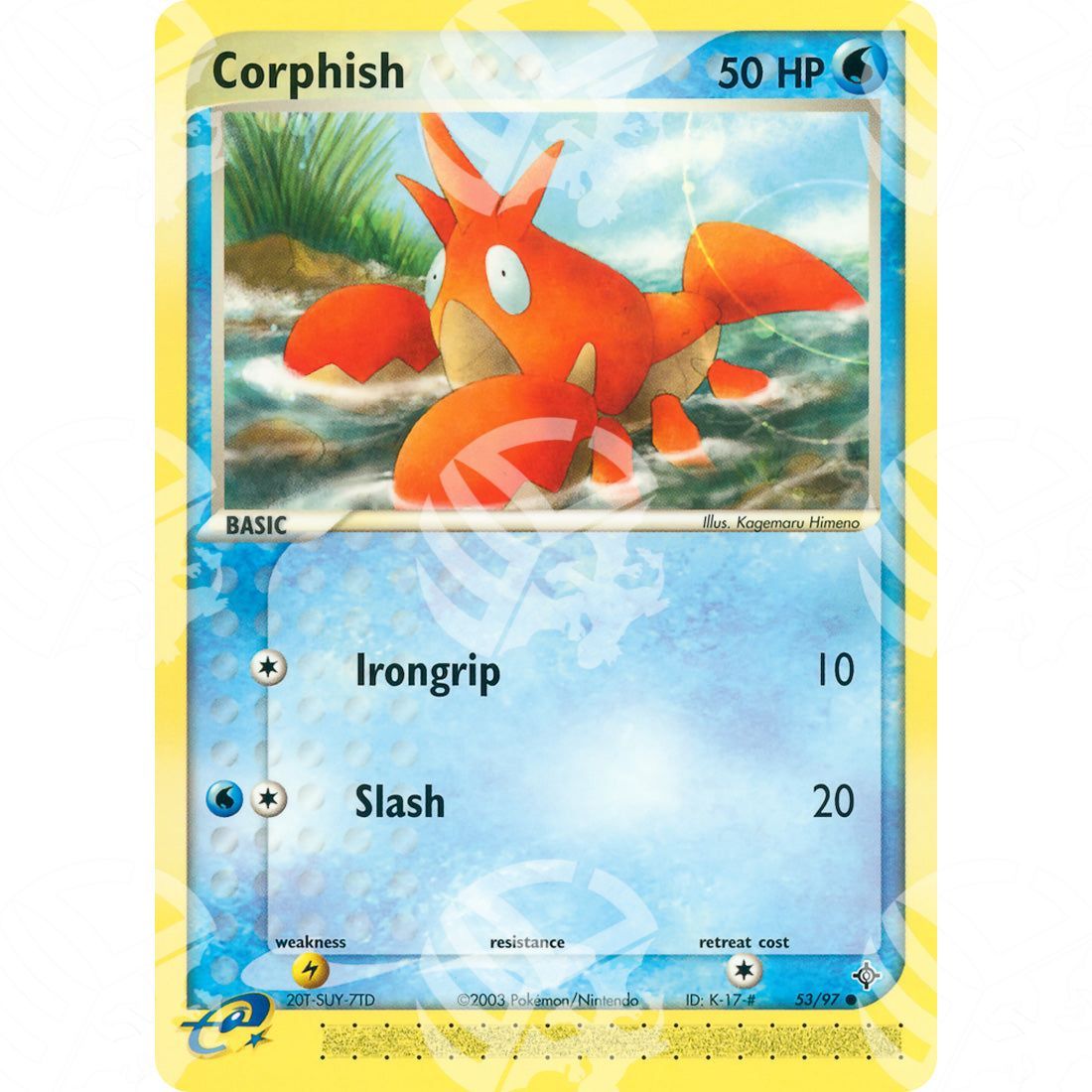 EX Drago - Corphish - 53/97 - Warcard - EX Drago - Corphish - 53/97 i prezzi più bassi sul mercato, solo da www.warcardshop.com! Carte singole, box, buste e mazzi.