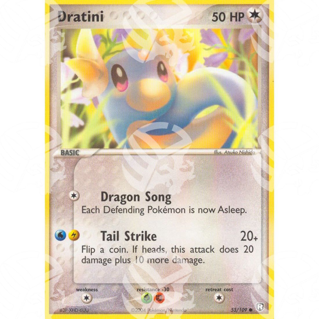 EX Team Rocket Returns - Dratini - 53/109 - Warcard - EX Team Rocket Returns - Dratini - 53/109 i prezzi più bassi sul mercato, solo da www.warcardshop.com! Carte singole, box, buste e mazzi.