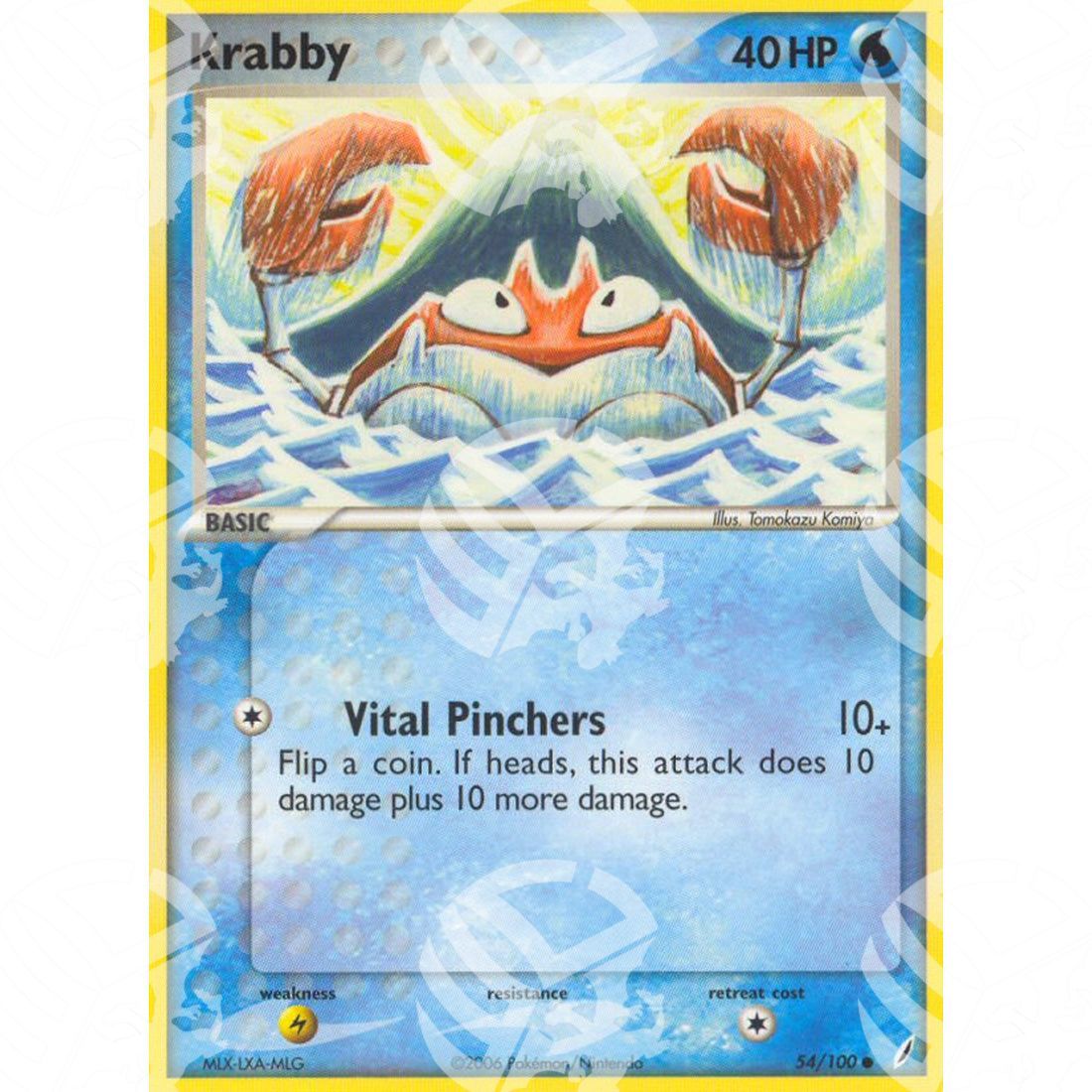 EX Guardiani dei Cristalli - Krabby - 54/100 - Warcard - EX Guardiani dei Cristalli - Krabby - 54/100 i prezzi più bassi sul mercato, solo da www.warcardshop.com! Carte singole, box, buste e mazzi.