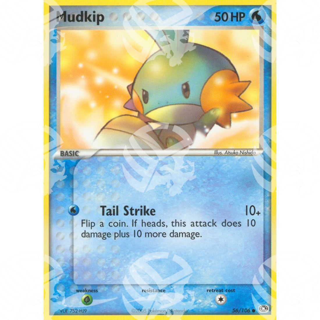 EX Smeraldo - Mudkip - 56/106 - Warcard - EX Smeraldo - Mudkip - 56/106 i prezzi più bassi sul mercato, solo da www.warcardshop.com! Carte singole, box, buste e mazzi.