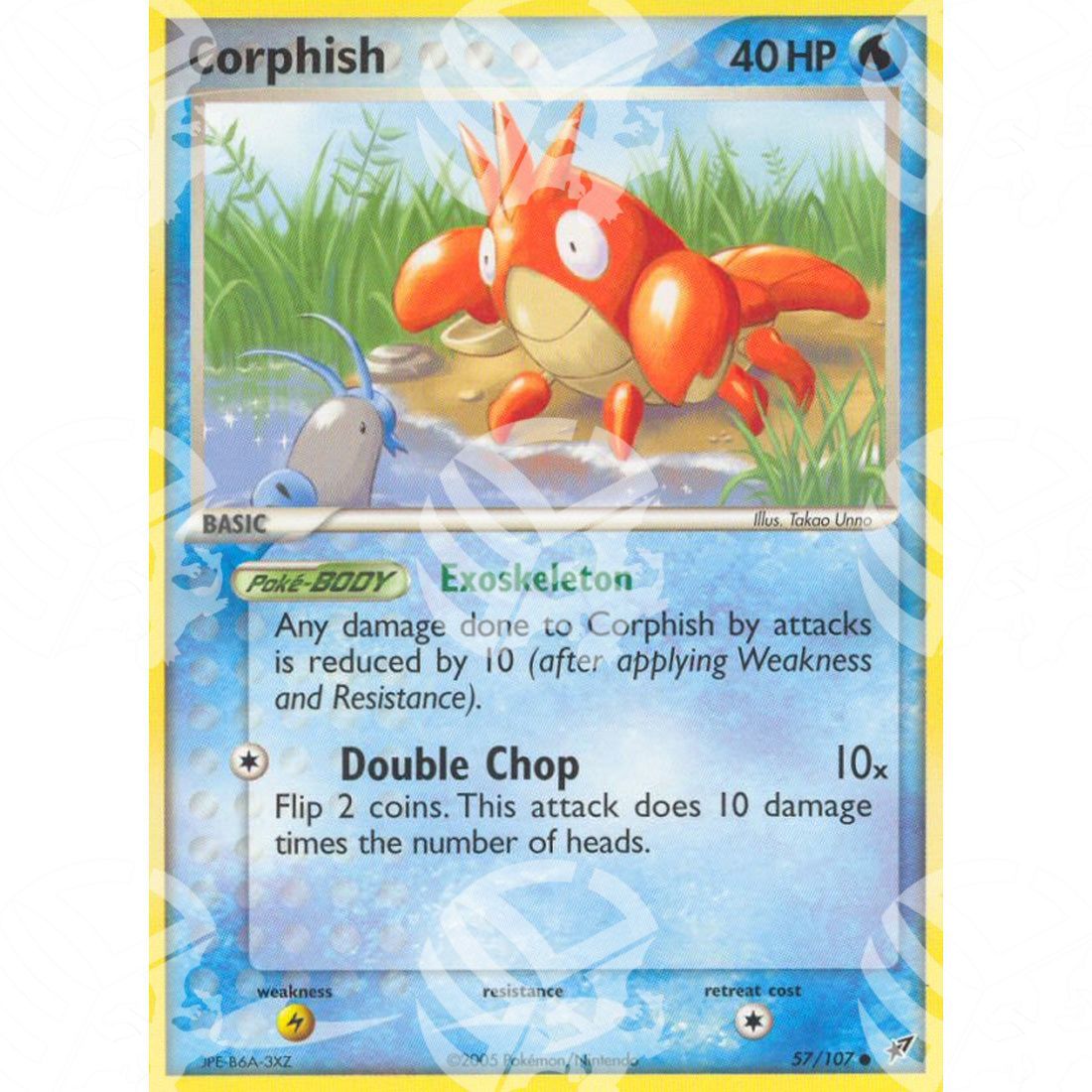 EX Deoxys - Corphish - 57/107 - Warcard - EX Deoxys - Corphish - 57/107 i prezzi più bassi sul mercato, solo da www.warcardshop.com! Carte singole, box, buste e mazzi.