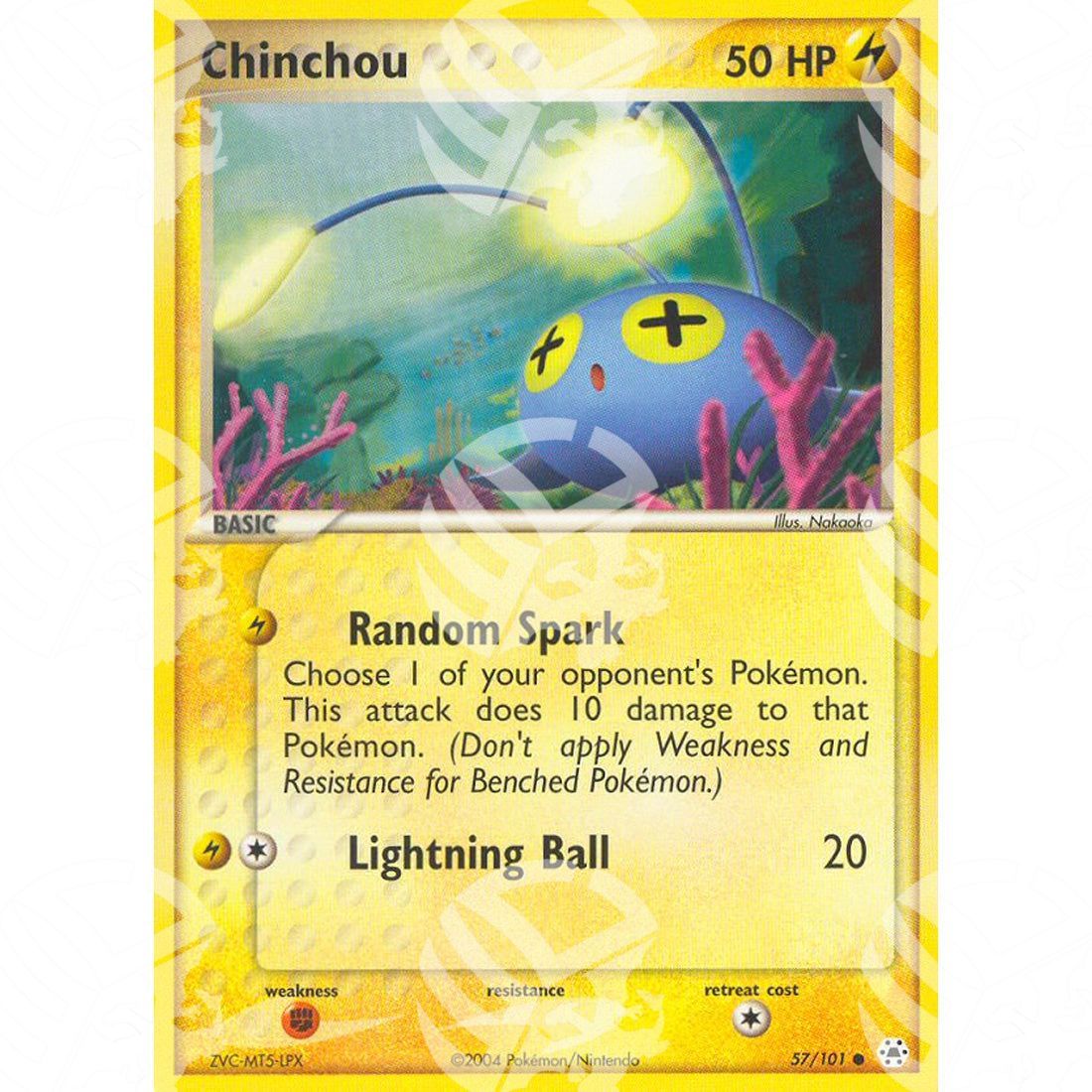 EX Leggende Nascoste - Chinchou - 57/101 - Warcard - EX Leggende Nascoste - Chinchou - 57/101 i prezzi più bassi sul mercato, solo da www.warcardshop.com! Carte singole, box, buste e mazzi.