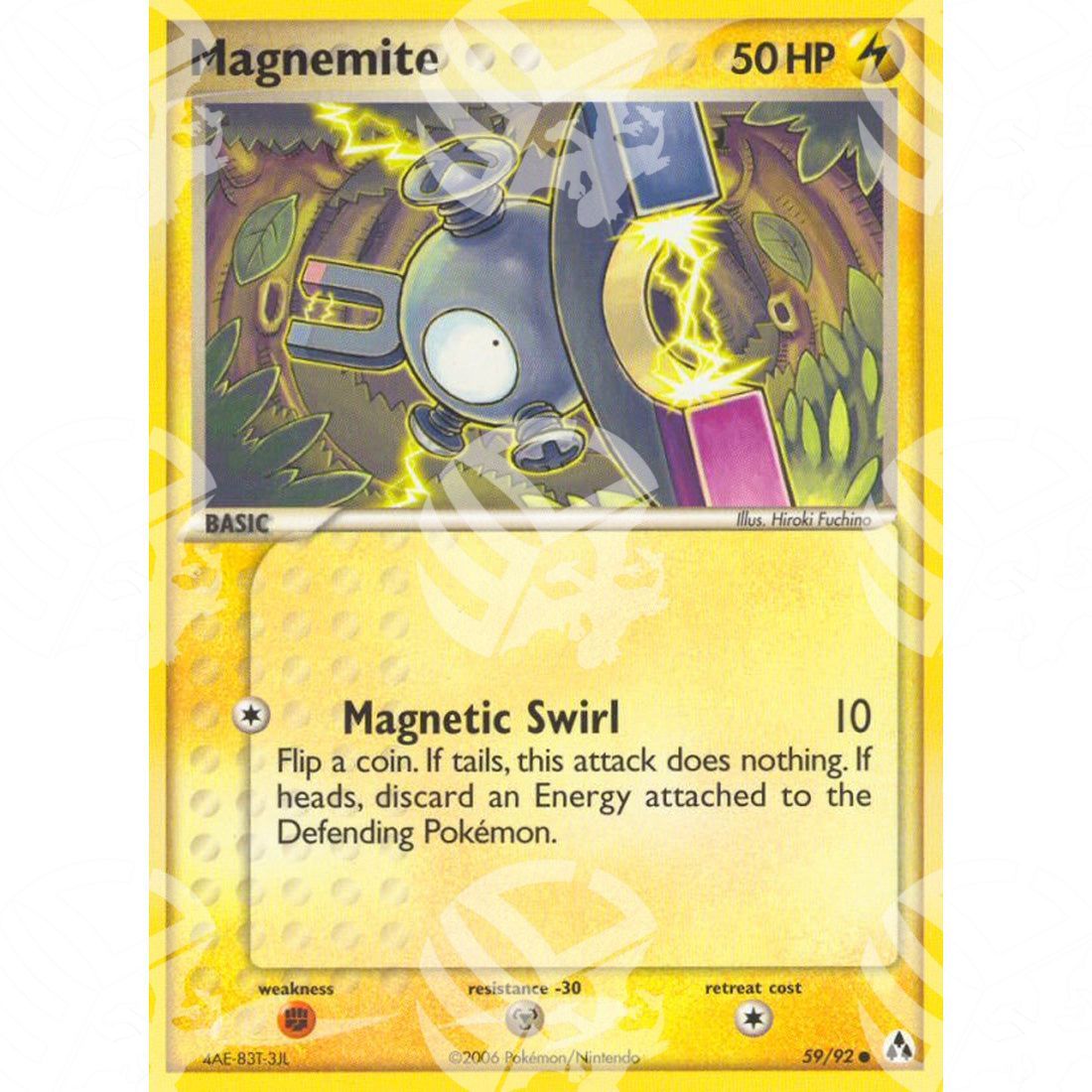 EX La Leggenda di Mew - Magnemite - 59/92 - Warcard - EX La Leggenda di Mew - Magnemite - 59/92 i prezzi più bassi sul mercato, solo da www.warcardshop.com! Carte singole, box, buste e mazzi.