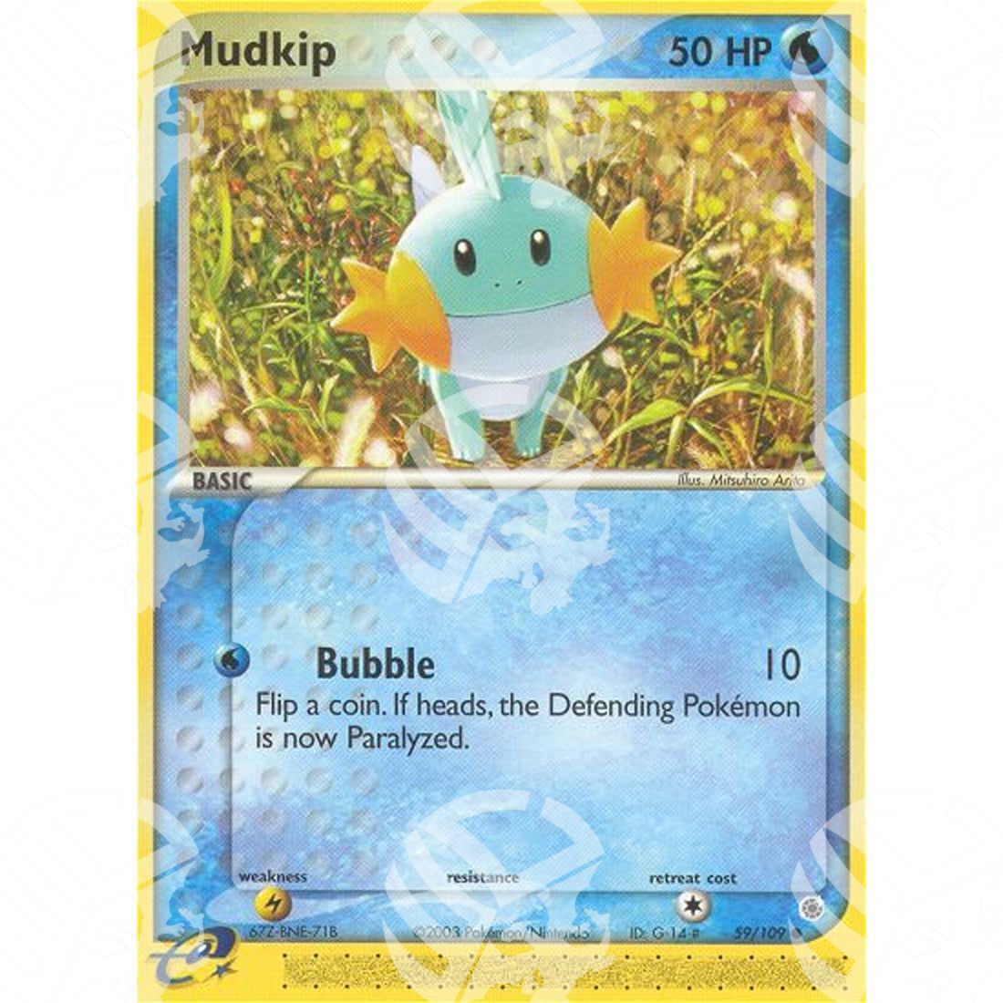 EX Rubino e Zaffiro - Mudkip - 59/109 - Warcard - EX Rubino e Zaffiro - Mudkip - 59/109 i prezzi più bassi sul mercato, solo da www.warcardshop.com! Carte singole, box, buste e mazzi.