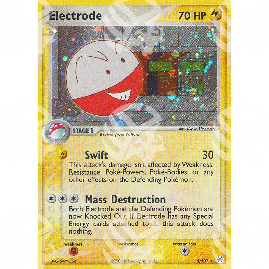 EX Leggende Nascoste - Electrode - Holo Rare 5/101 - Warcard - EX Leggende Nascoste - Electrode - Holo Rare 5/101 i prezzi più bassi sul mercato, solo da www.warcardshop.com! Carte singole, box, buste e mazzi.