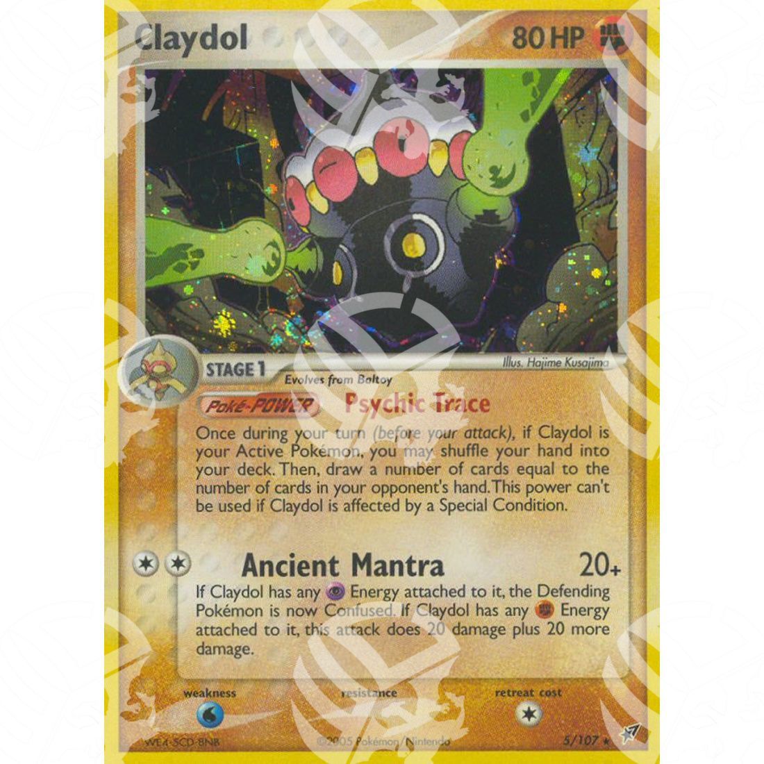 EX Deoxys - Claydol - Holo Rare 5/107 - Warcard - EX Deoxys - Claydol - Holo Rare 5/107 i prezzi più bassi sul mercato, solo da www.warcardshop.com! Carte singole, box, buste e mazzi.