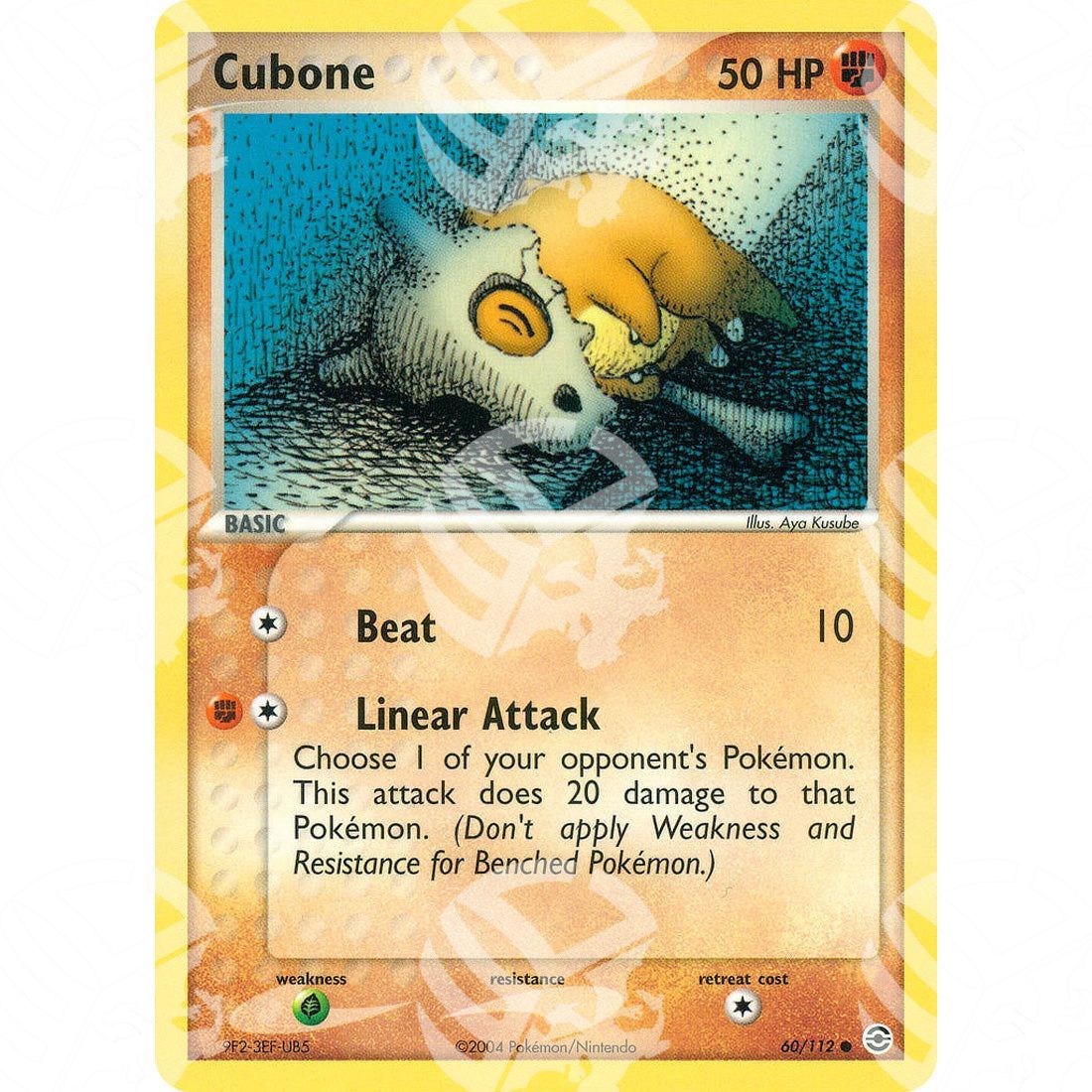 EX RossoFuoco e VerdeFoglia - Cubone - 60/112 - Warcard - EX RossoFuoco e VerdeFoglia - Cubone - 60/112 i prezzi più bassi sul mercato, solo da www.warcardshop.com! Carte singole, box, buste e mazzi.