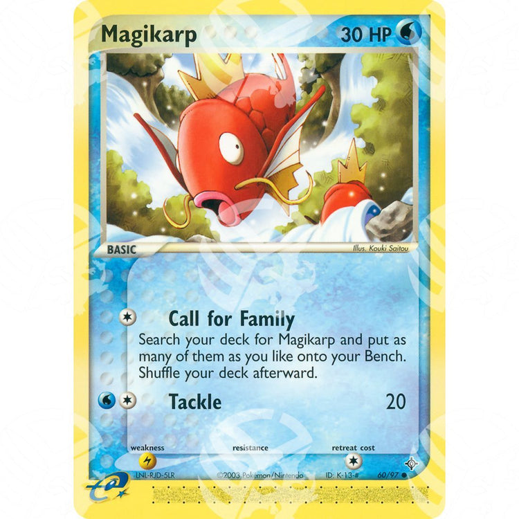 EX Drago - Magikarp - 60/97 - Warcard - EX Drago - Magikarp - 60/97 i prezzi più bassi sul mercato, solo da www.warcardshop.com! Carte singole, box, buste e mazzi.