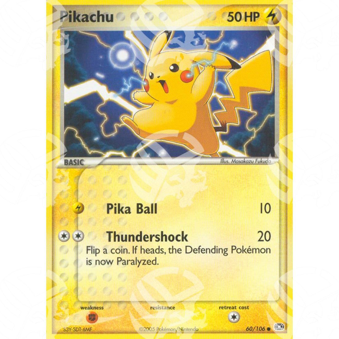 EX Smeraldo - Pikachu - 60/106 - Warcard - EX Smeraldo - Pikachu - 60/106 i prezzi più bassi sul mercato, solo da www.warcardshop.com! Carte singole, box, buste e mazzi.