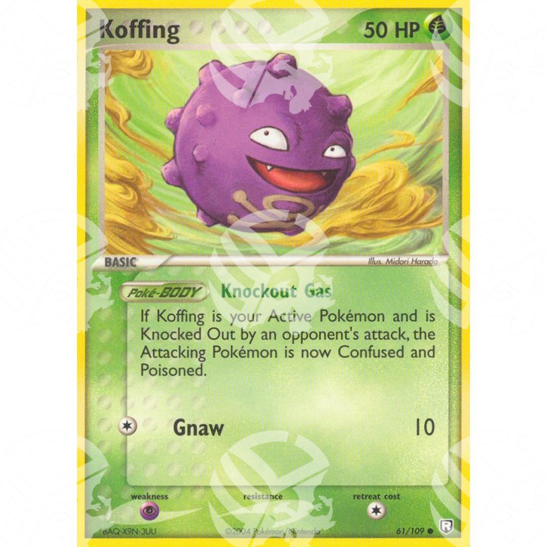 EX Team Rocket Returns - Koffing - 61/109 - Warcard - EX Team Rocket Returns - Koffing - 61/109 i prezzi più bassi sul mercato, solo da www.warcardshop.com! Carte singole, box, buste e mazzi.