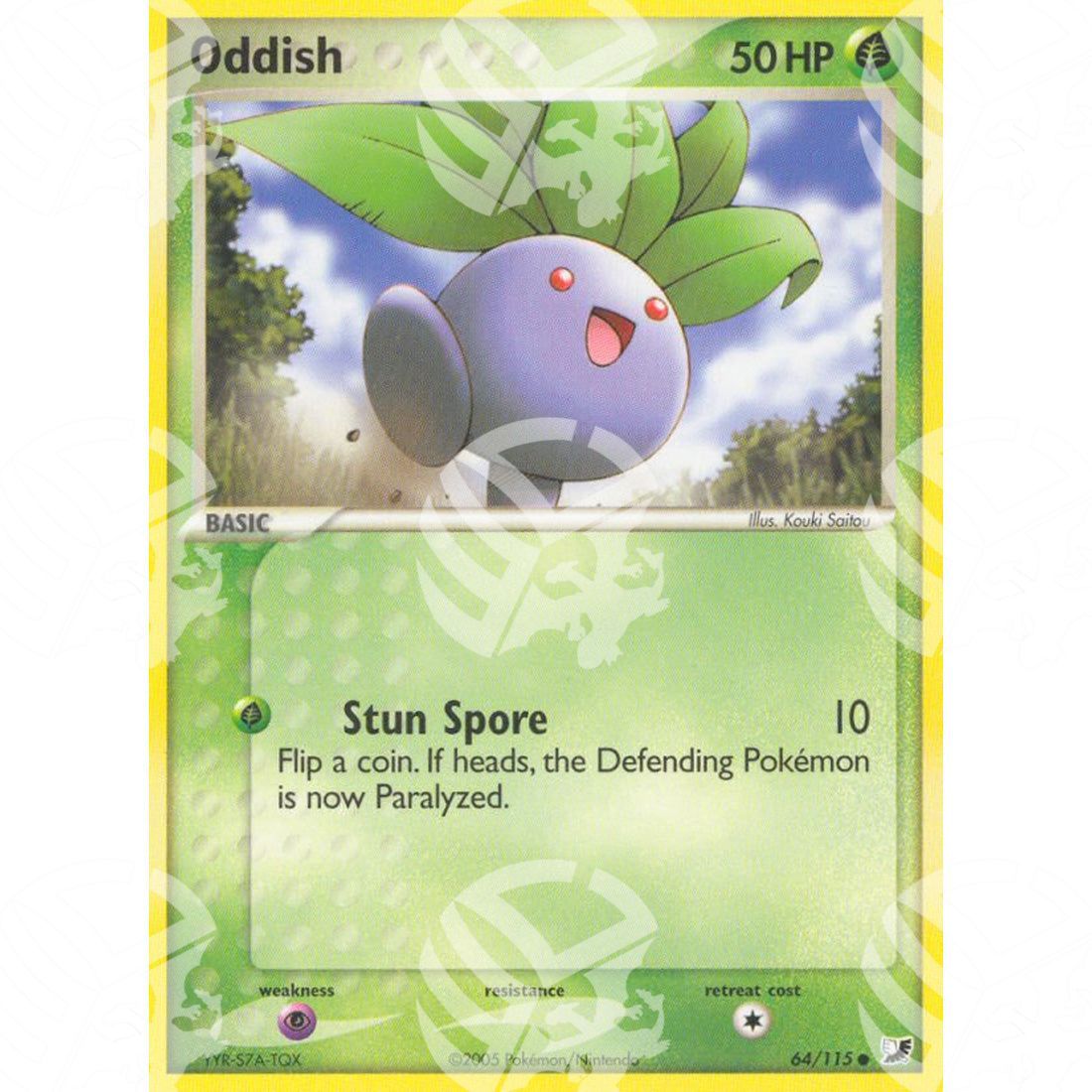 EX Forze Segrete - Oddish - 64/115 - Warcard - EX Forze Segrete - Oddish - 64/115 i prezzi più bassi sul mercato, solo da www.warcardshop.com! Carte singole, box, buste e mazzi.