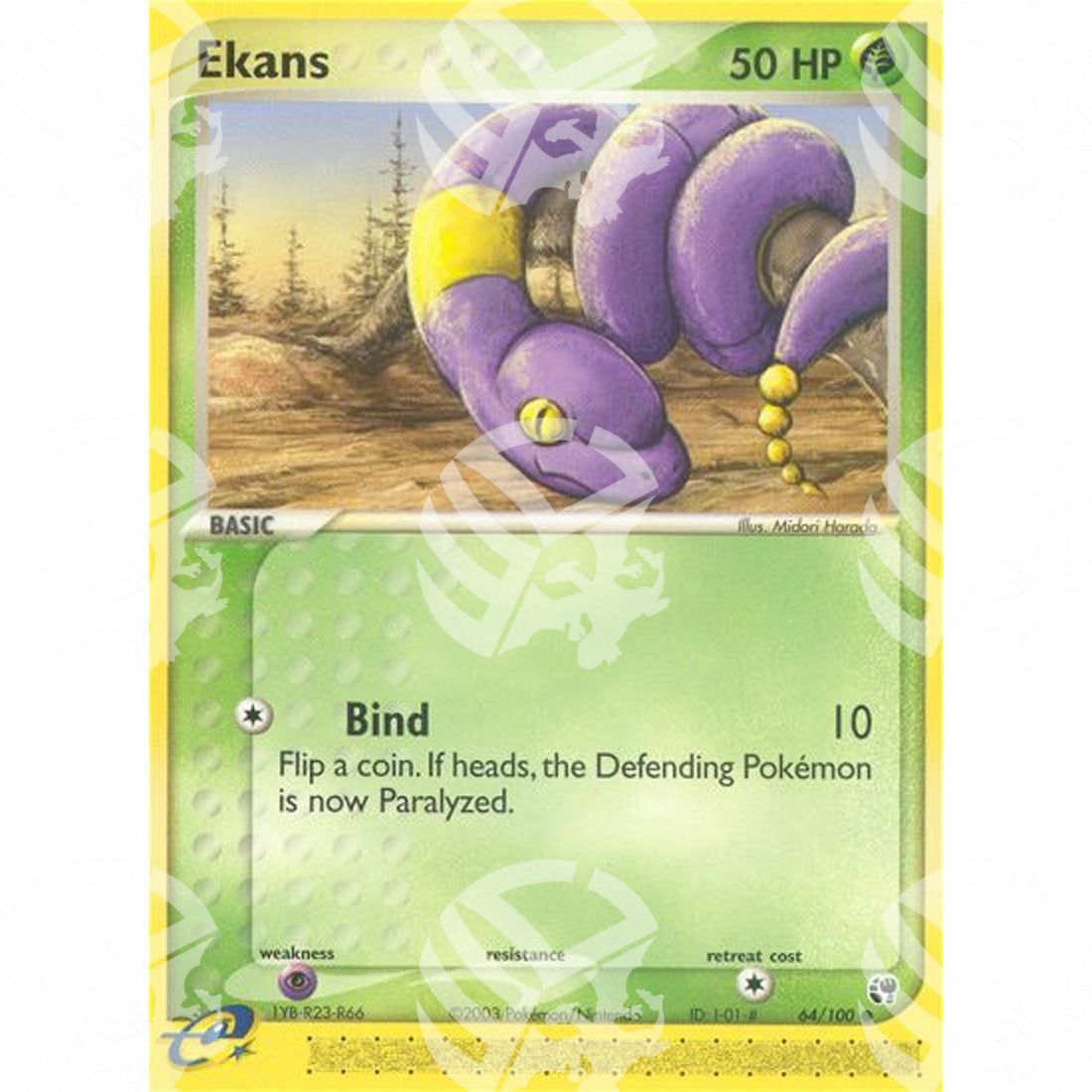 EX Tempesta Di Sabbia - Ekans - 64/100 - Warcard - EX Tempesta Di Sabbia - Ekans - 64/100 i prezzi più bassi sul mercato, solo da www.warcardshop.com! Carte singole, box, buste e mazzi.