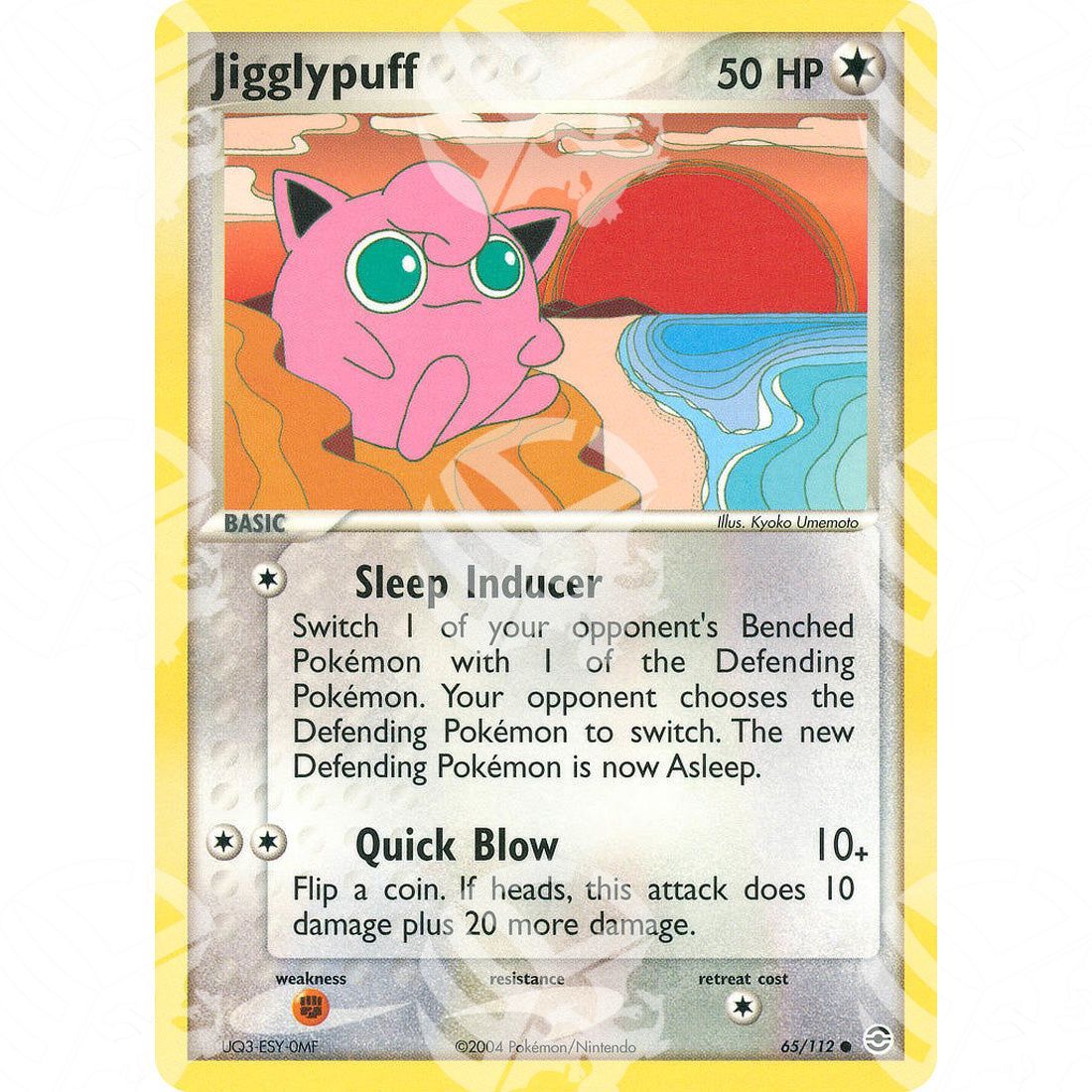 EX RossoFuoco e VerdeFoglia - Jigglypuff - 65/112 - Warcard - EX RossoFuoco e VerdeFoglia - Jigglypuff - 65/112 i prezzi più bassi sul mercato, solo da www.warcardshop.com! Carte singole, box, buste e mazzi.