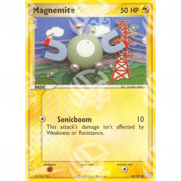 EX Team Rocket Returns - Magnemite - 66/109 - Warcard - EX Team Rocket Returns - Magnemite - 66/109 i prezzi più bassi sul mercato, solo da www.warcardshop.com! Carte singole, box, buste e mazzi.