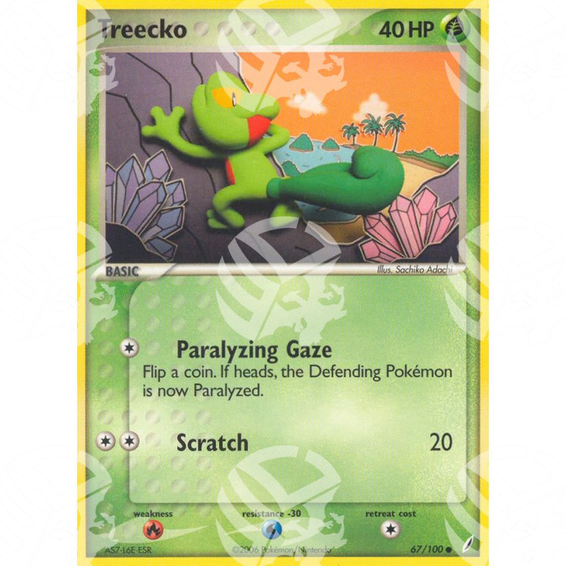 EX Guardiani dei Cristalli - Treecko - 67/100 - Warcard - EX Guardiani dei Cristalli - Treecko - 67/100 i prezzi più bassi sul mercato, solo da www.warcardshop.com! Carte singole, box, buste e mazzi.