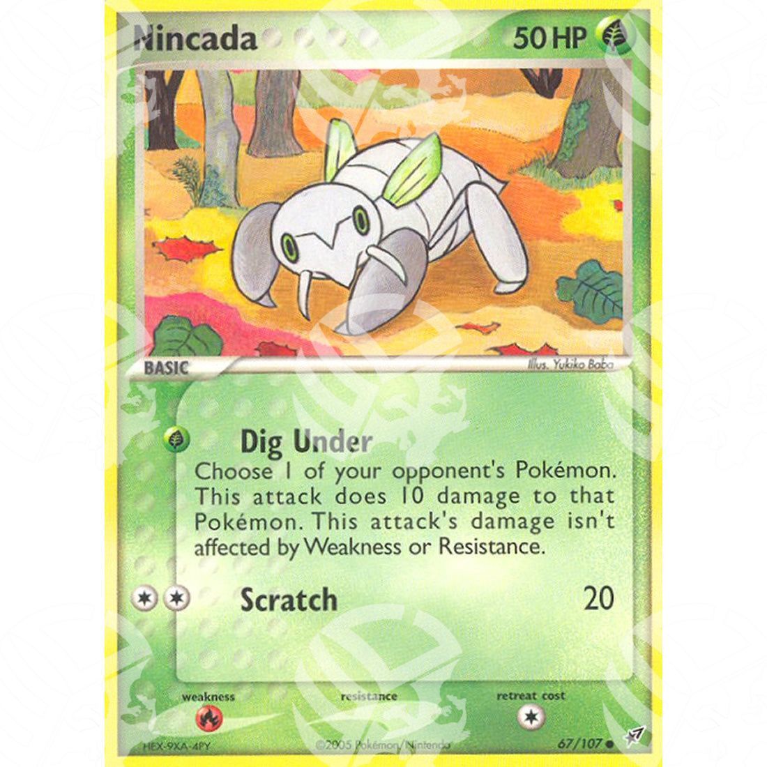 EX Deoxys - Nincada - 67/107 - Warcard - EX Deoxys - Nincada - 67/107 i prezzi più bassi sul mercato, solo da www.warcardshop.com! Carte singole, box, buste e mazzi.