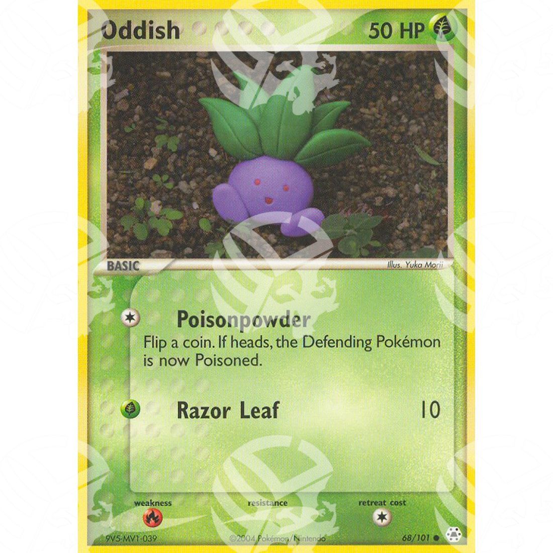 EX Leggende Nascoste - Oddish - 68/101 - Warcard - EX Leggende Nascoste - Oddish - 68/101 i prezzi più bassi sul mercato, solo da www.warcardshop.com! Carte singole, box, buste e mazzi.