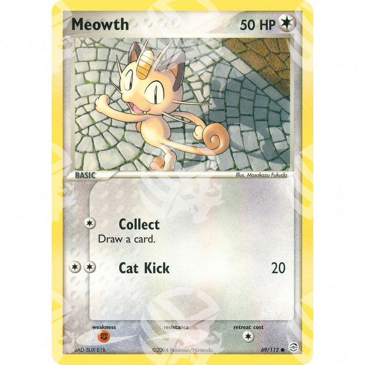 EX RossoFuoco e VerdeFoglia - Meowth - 69/112 - Warcard - EX RossoFuoco e VerdeFoglia - Meowth - 69/112 i prezzi più bassi sul mercato, solo da www.warcardshop.com! Carte singole, box, buste e mazzi.