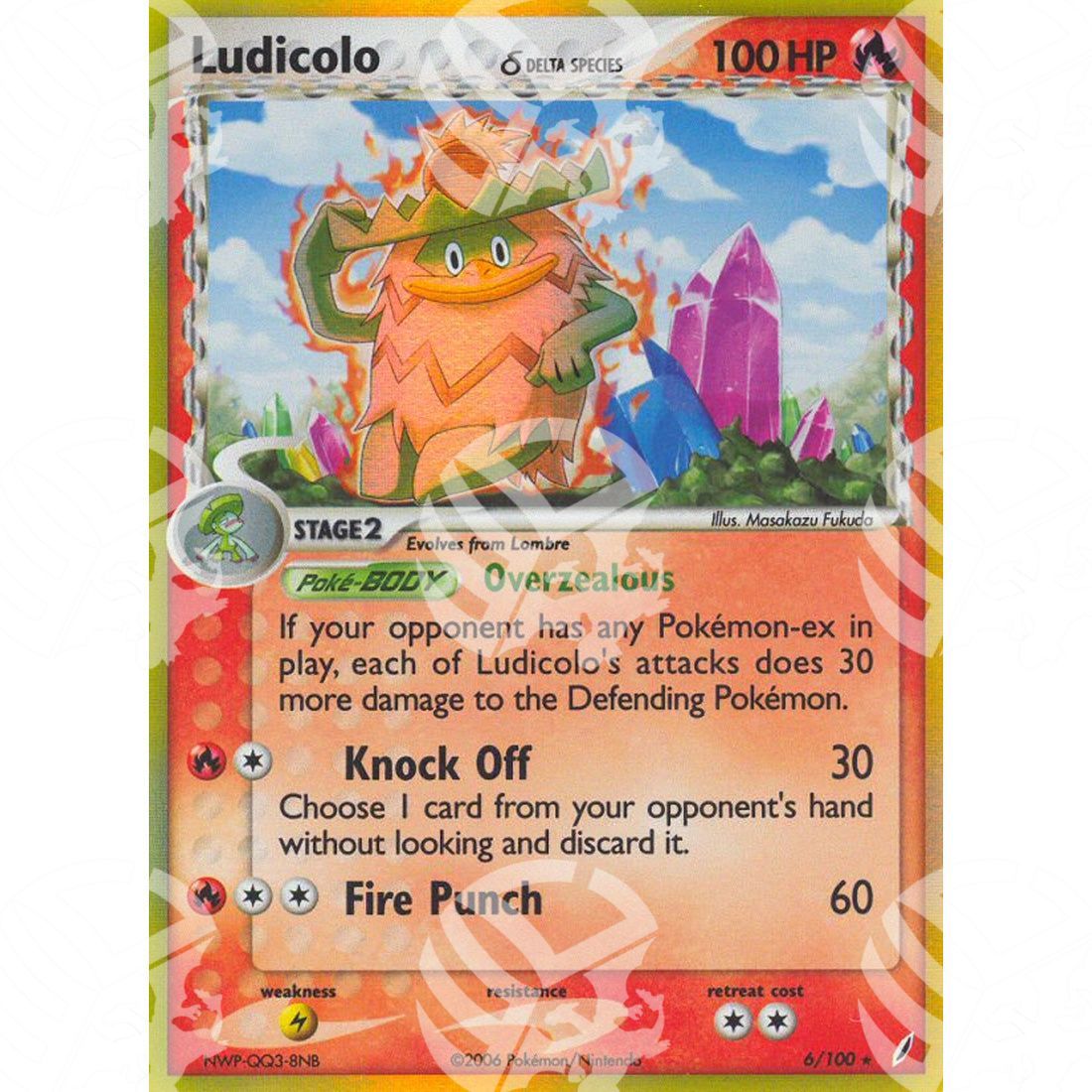 EX Guardiani dei Cristalli - Ludicolo δ - Holo Rare 6/100 - Warcard - EX Guardiani dei Cristalli - Ludicolo δ - Holo Rare 6/100 i prezzi più bassi sul mercato, solo da www.warcardshop.com! Carte singole, box, buste e mazzi.