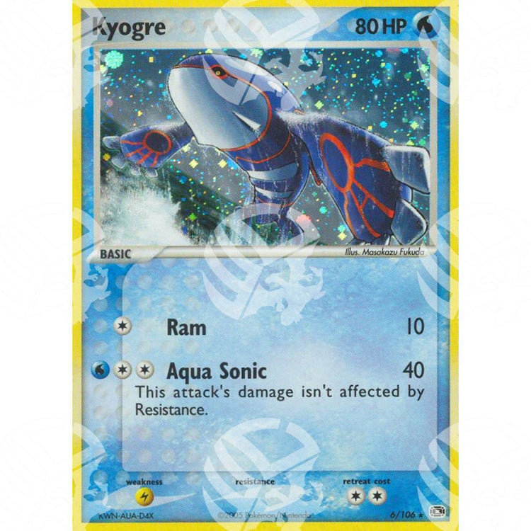 EX Smeraldo - Kyogre - Holo Rare 6/106 - Warcard - EX Smeraldo - Kyogre - Holo Rare 6/106 i prezzi più bassi sul mercato, solo da www.warcardshop.com! Carte singole, box, buste e mazzi.