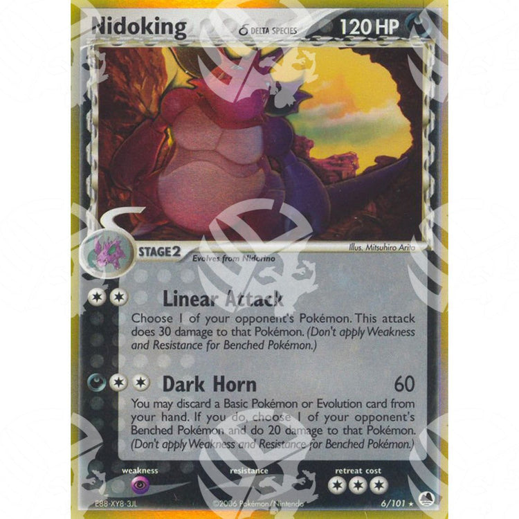 EX L'Isola dei Draghi - Nidoking δ - Holo Rare 6/101 - Warcard - EX L'Isola dei Draghi - Nidoking δ - Holo Rare 6/101 i prezzi più bassi sul mercato, solo da www.warcardshop.com! Carte singole, box, buste e mazzi.