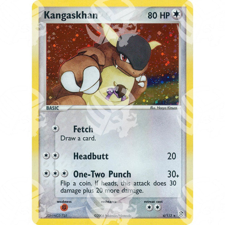 EX RossoFuoco e VerdeFoglia - Kangaskhan - Holo Rare 6/112 - Warcard - EX RossoFuoco e VerdeFoglia - Kangaskhan - Holo Rare 6/112 i prezzi più bassi sul mercato, solo da www.warcardshop.com! Carte singole, box, buste e mazzi.