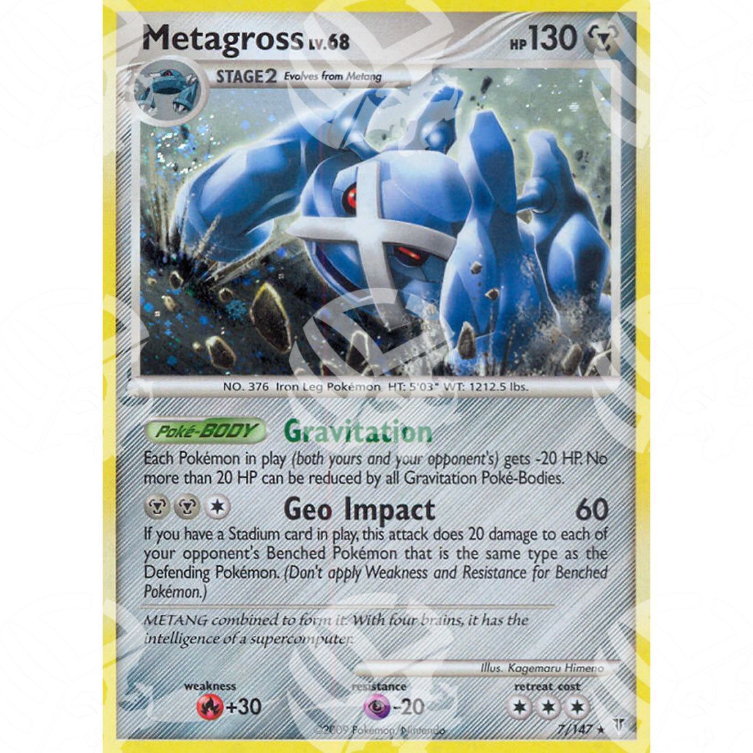 Supreme Victors - Metagross - Holo Rare 7/147 - Warcard - Supreme Victors - Metagross - Holo Rare 7/147 i prezzi più bassi sul mercato, solo da www.warcardshop.com! Carte singole, box, buste e mazzi.