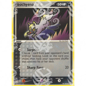 EX Deoxys - Poochyena - 70/107 - Warcard - EX Deoxys - Poochyena - 70/107 i prezzi più bassi sul mercato, solo da www.warcardshop.com! Carte singole, box, buste e mazzi.