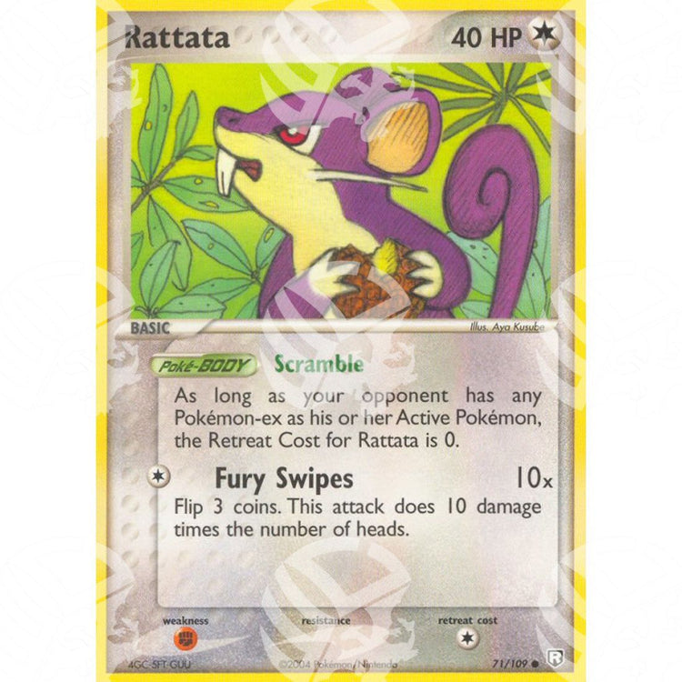 EX Team Rocket Returns - Rattata - 71/109 - Warcard - EX Team Rocket Returns - Rattata - 71/109 i prezzi più bassi sul mercato, solo da www.warcardshop.com! Carte singole, box, buste e mazzi.