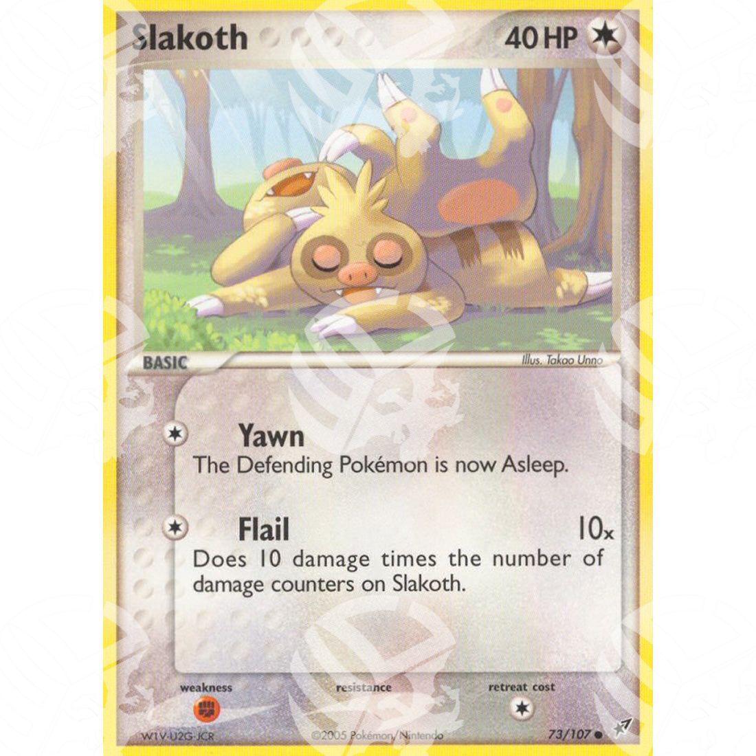 EX Deoxys - Slakoth - 73/107 - Warcard - EX Deoxys - Slakoth - 73/107 i prezzi più bassi sul mercato, solo da www.warcardshop.com! Carte singole, box, buste e mazzi.